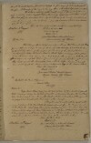 Letter from Mirza Mehedy Ally Khaun, Native Resident, Bushire, to the Honourable Jonathan Duncan, Governor and President in Council, Bombay [14r] (2/2)