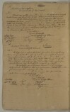 Letter from Mirza Mehedy Ally Khaun, Native Resident, Bushire, to Lieutenant Edward Lowes, Commander of the                              Ternate                            [17v] (1/1)