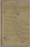 Letter from Jonathan Henry Lovett, Resident, Bushire, to Captain Edward Stephenson, Commander of the
                              Panther
                            [27r] (1/1)