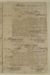 Letter from William Newnham, Secretary to the Government at Bombay Castle, to Lieutenant William Bruce, Acting Resident at Bushire [5r] (1/1)