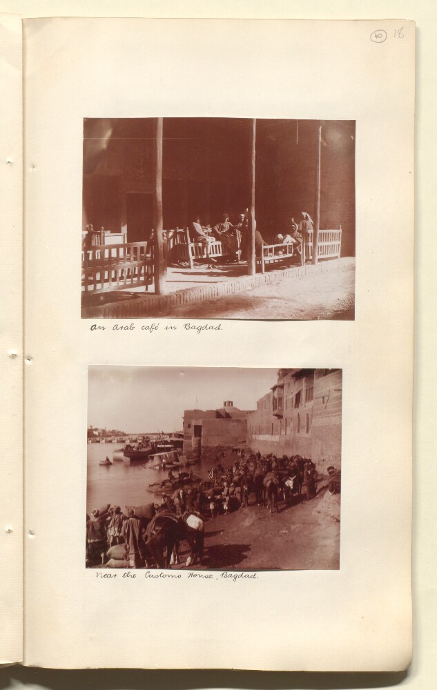 'Near the Customs House, Bagdad.' Photographer: Wilfrid Malleson