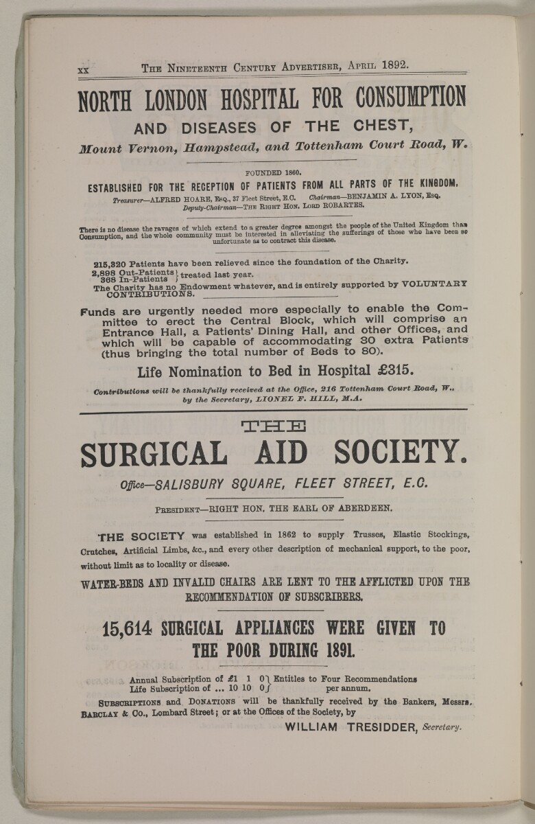 The Nineteenth Century No 182 Apr 1892 11v 27 244